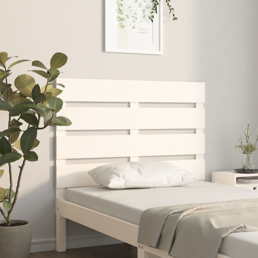 Headboard 160X3X80 Cm Solid Wood Pine