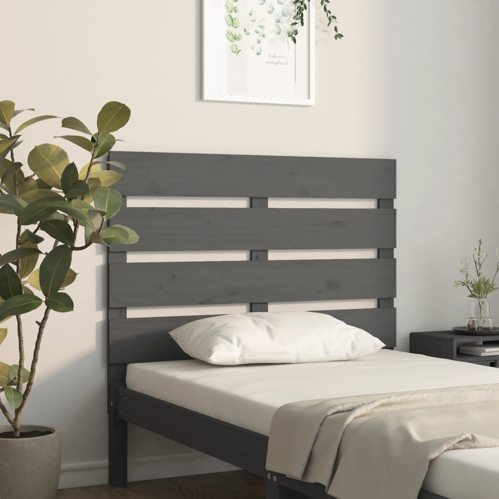 Headboard 160X3X80 Cm Solid Wood Pine