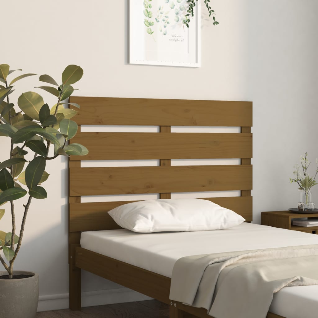 Headboard 160X3X80 Cm Solid Wood Pine