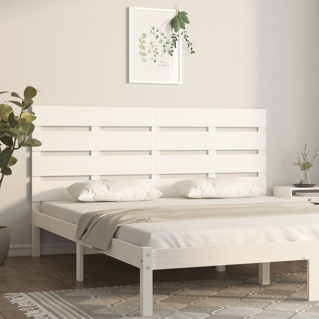 Headboard 160X3X80 Cm Solid Wood Pine