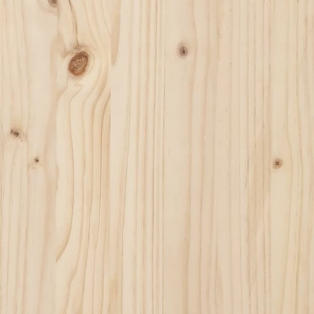 Headboard 160X3X80 Cm Solid Wood Pine