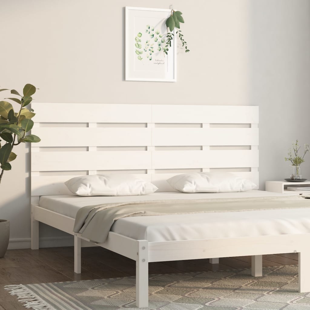 Headboard 160X3X80 Cm Solid Wood Pine