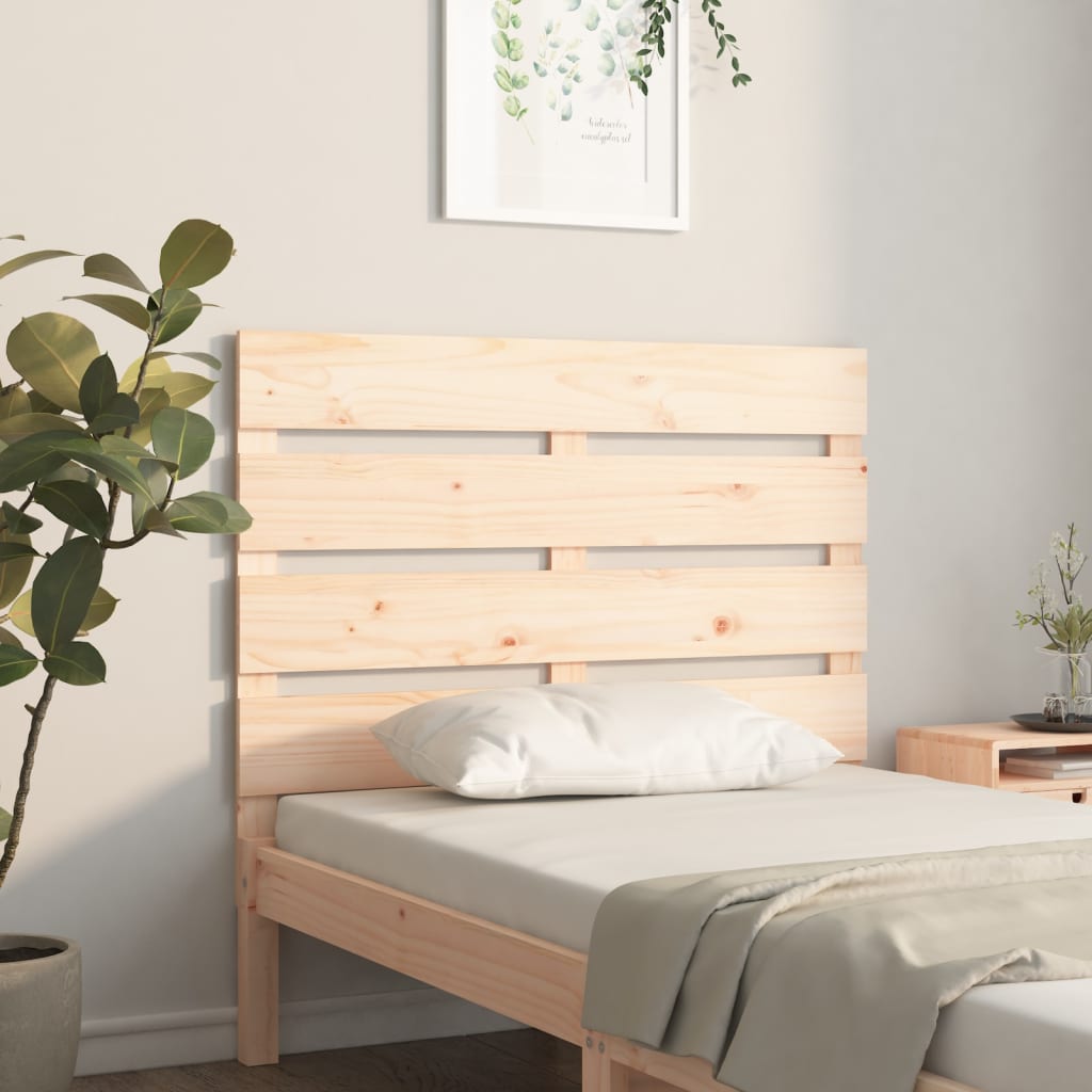 Headboard 160X3X80 Cm Solid Wood Pine