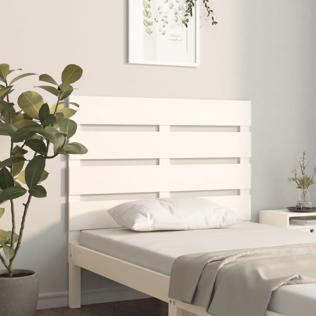 Headboard 160X3X80 Cm Solid Wood Pine
