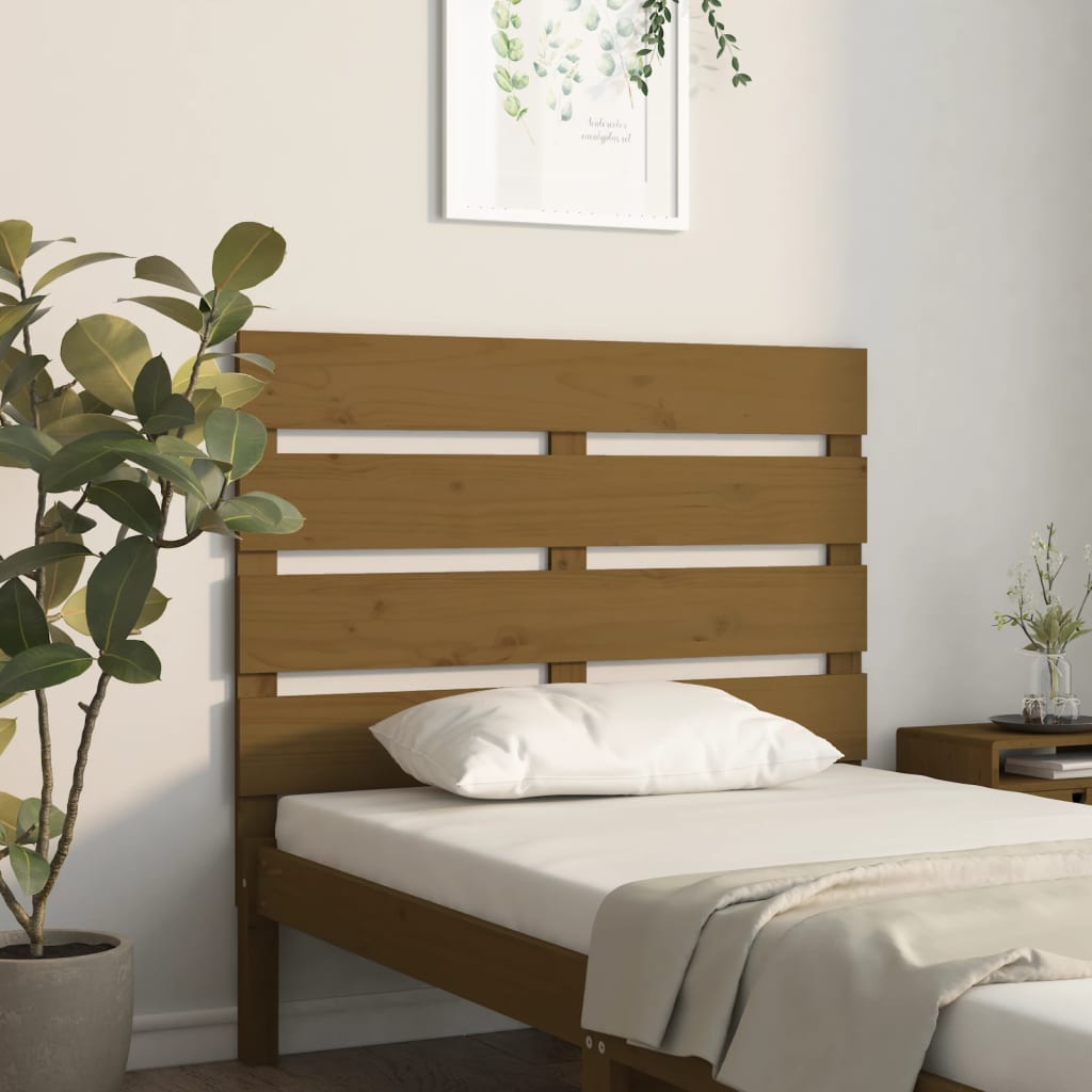 Headboard 160X3X80 Cm Solid Wood Pine