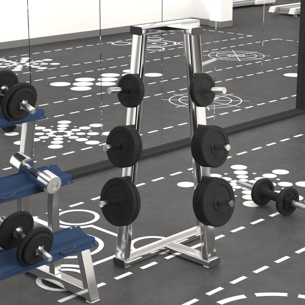 Weight Plates 2 Pcs 2X10 Kg Cast Iron