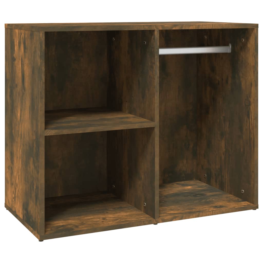 Led Dressing Table With Cabinets Engineered Wood