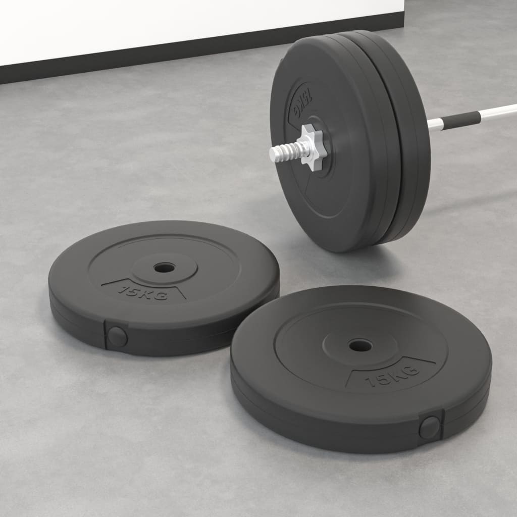 Weight Plates 4 Pcs 30 Kg Cement