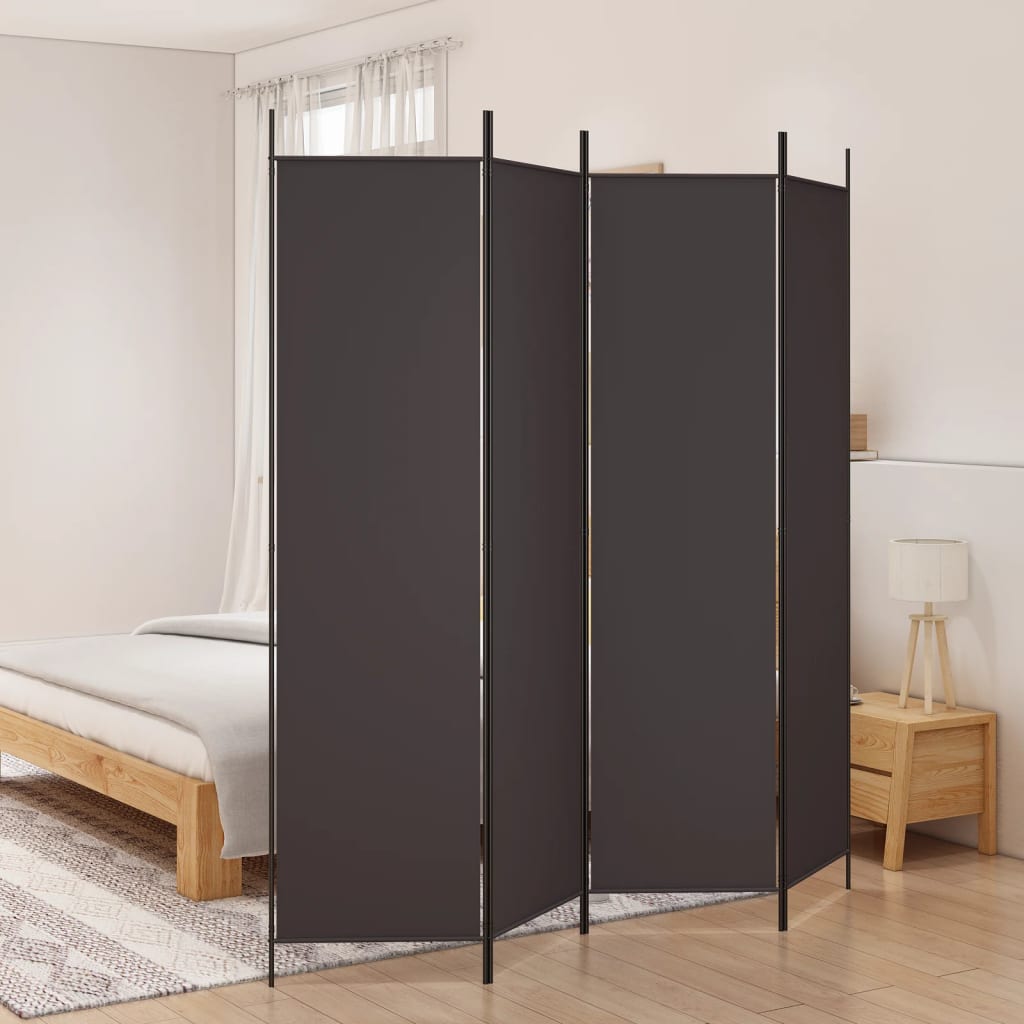 5-Panel Room Divider Fabric