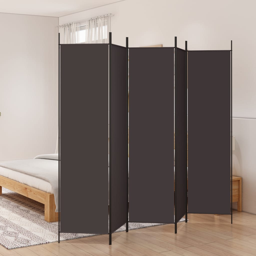 5-Panel Room Divider Fabric