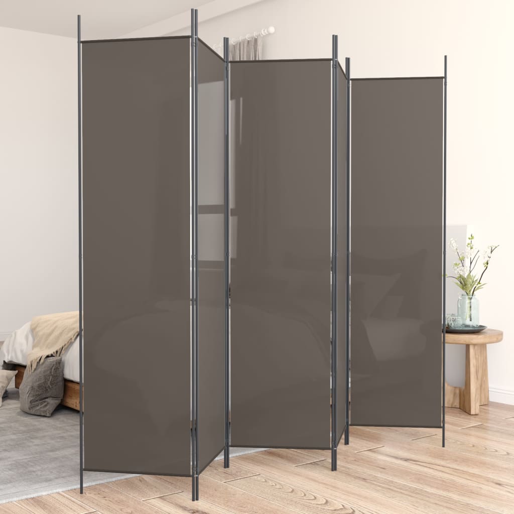 5-Panel Room Divider Fabric