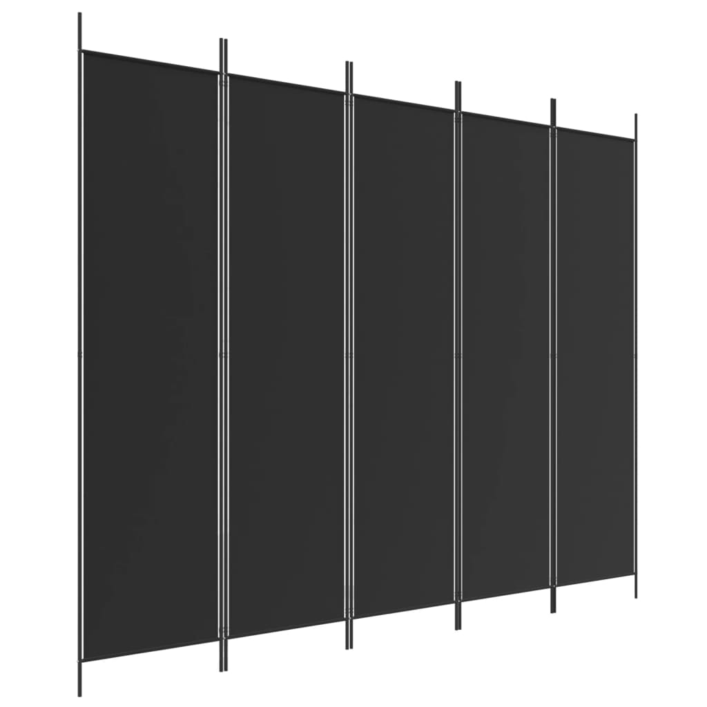 5-Panel Room Divider Fabric
