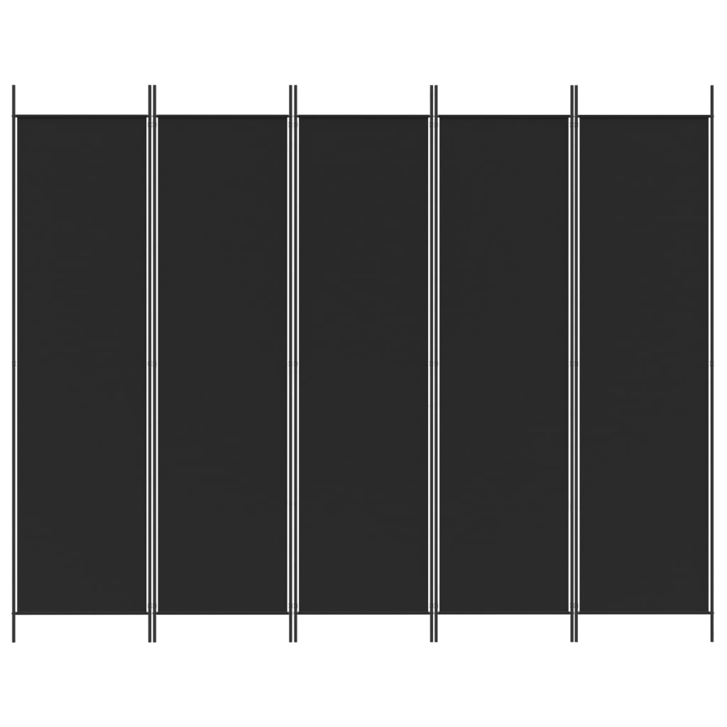 5-Panel Room Divider Fabric