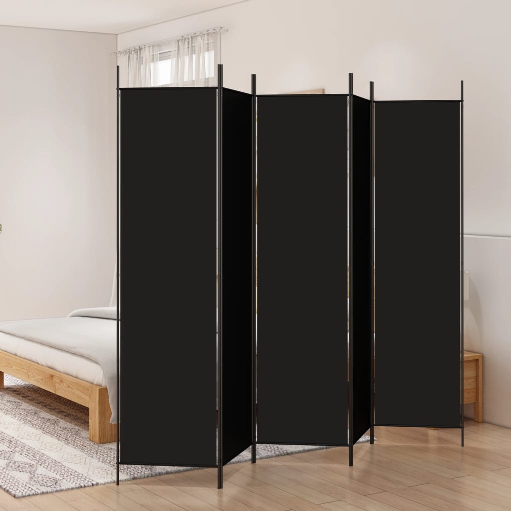 5-Panel Room Divider Fabric