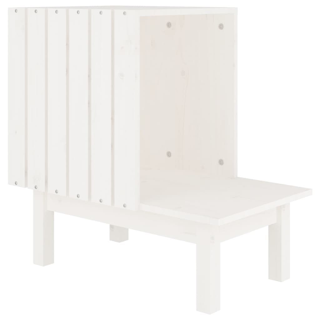 Cat House 60X36X60 Cm Solid Wood Pine