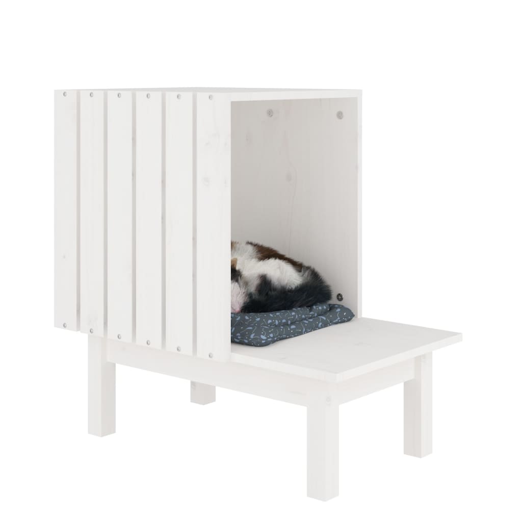 Cat House 60X36X60 Cm Solid Wood Pine