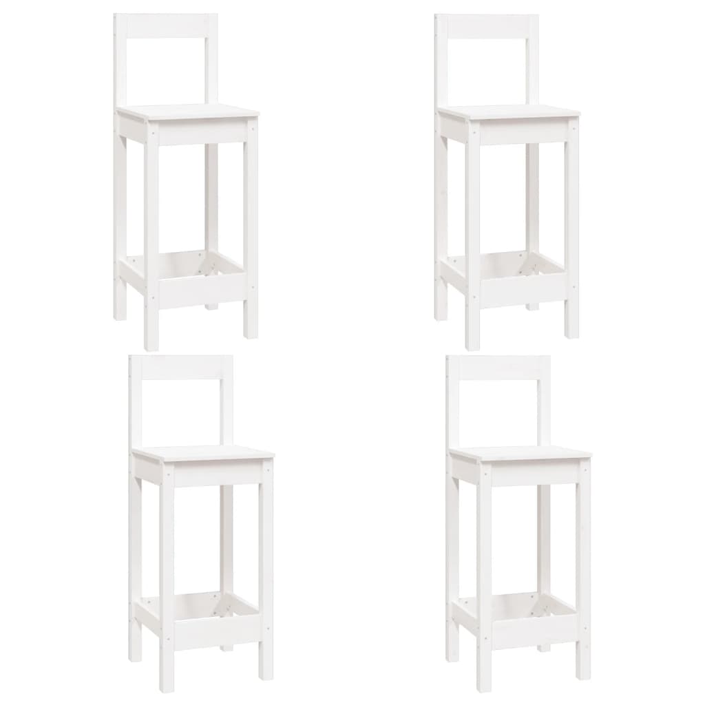 5 Piece Bar Set Solid Wood Pine
