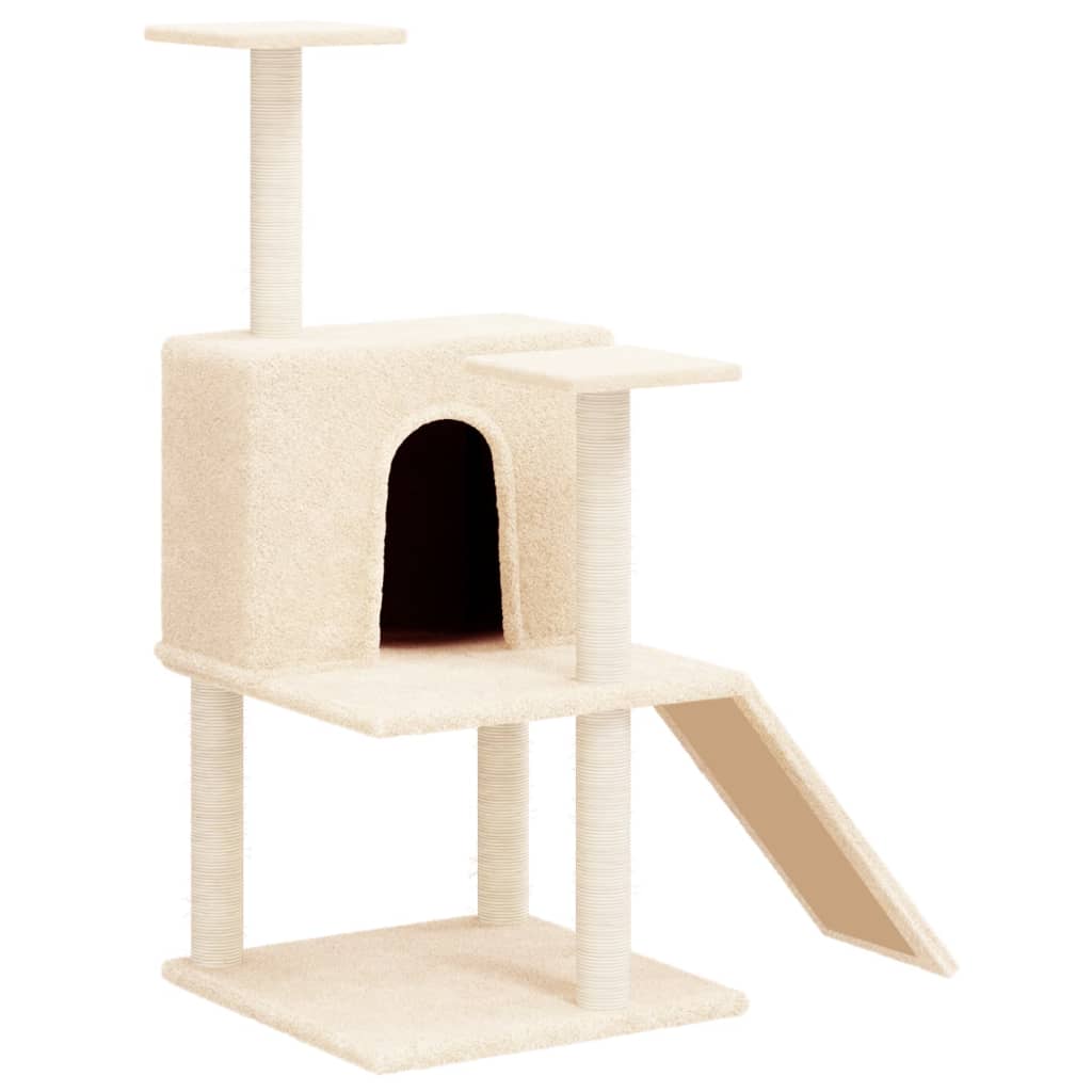 Cat Tree With Sisal Scratching Posts 109 Cm
