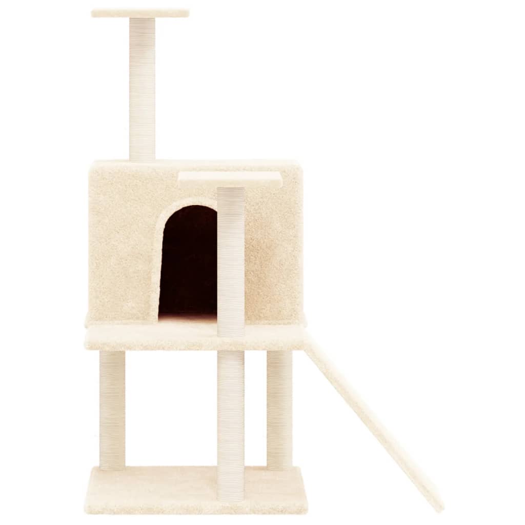 Cat Tree With Sisal Scratching Posts 109 Cm