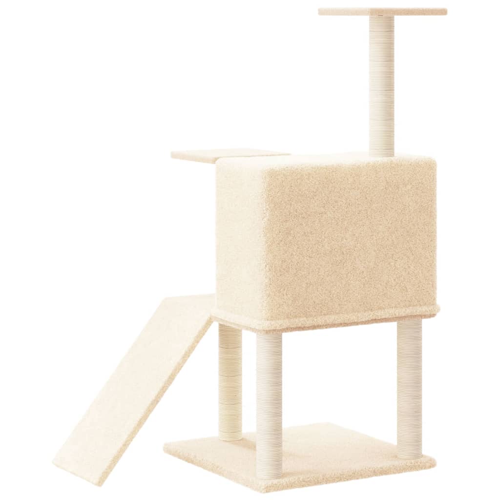 Cat Tree With Sisal Scratching Posts 109 Cm
