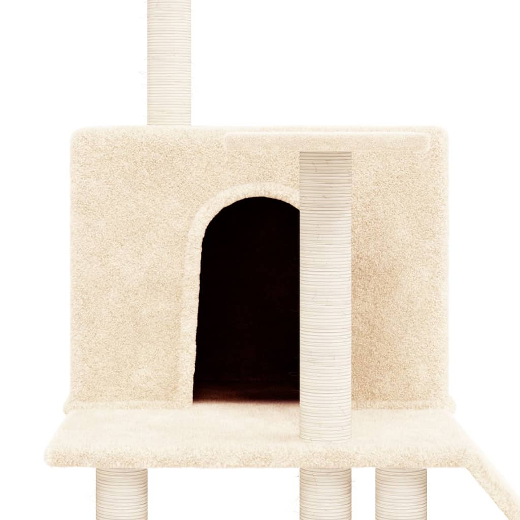Cat Tree With Sisal Scratching Posts 109 Cm