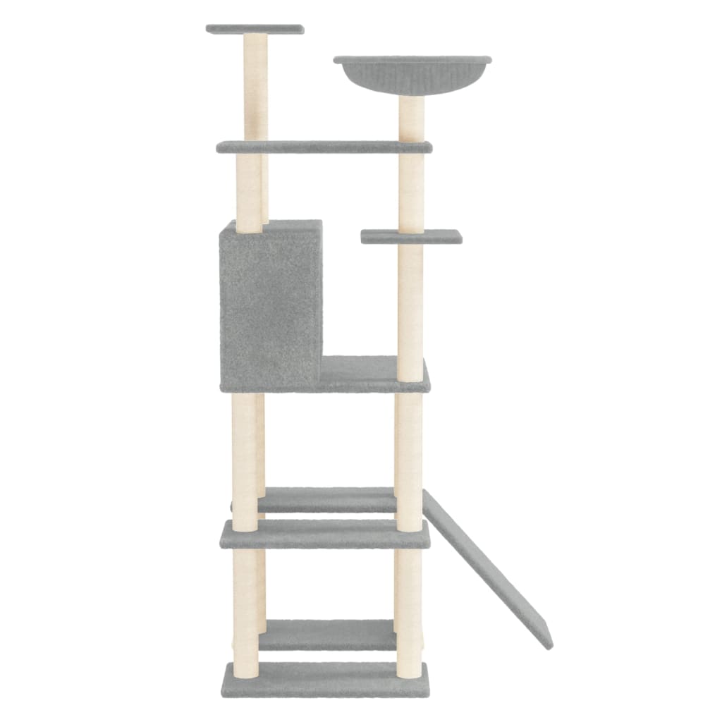 Cat Tree With Sisal Scratching Posts 166 Cm