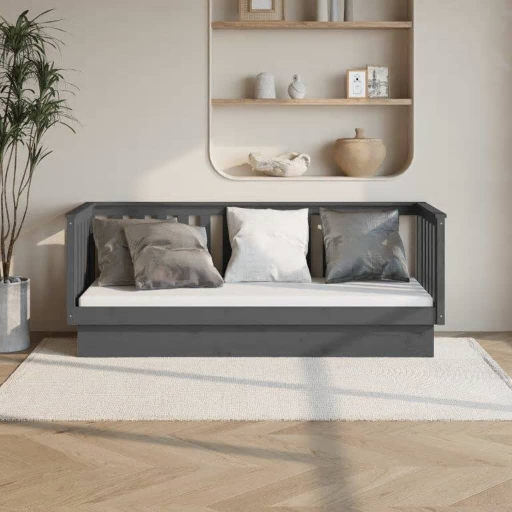 Day Bed Without Mattress Single Solid Wood Pine