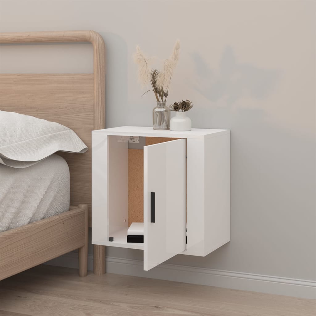 Wall-Mounted Bedside Cabinet 50X30X47 Cm