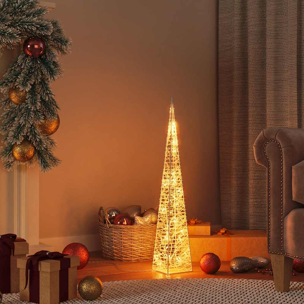 Acrylic Decorative Led Light Cone