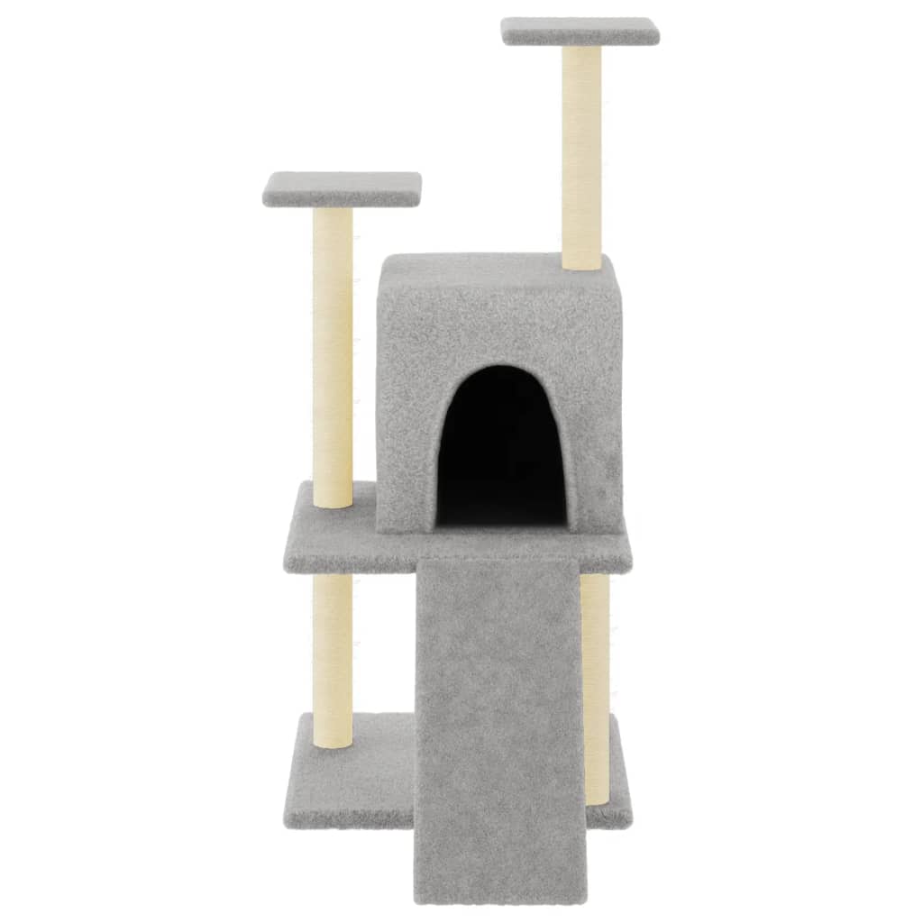 Cat Tree With Sisal Scratching Posts 110 Cm