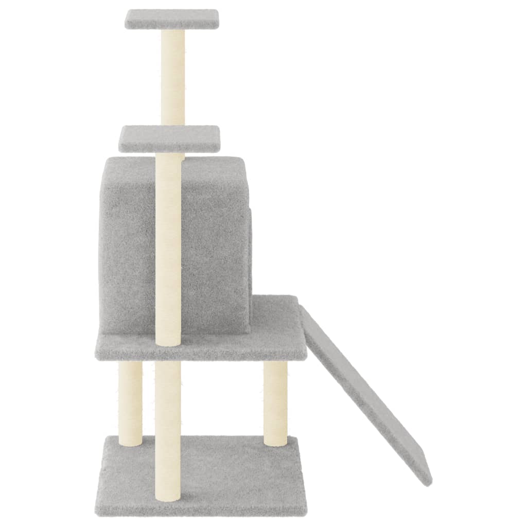 Cat Tree With Sisal Scratching Posts 110 Cm
