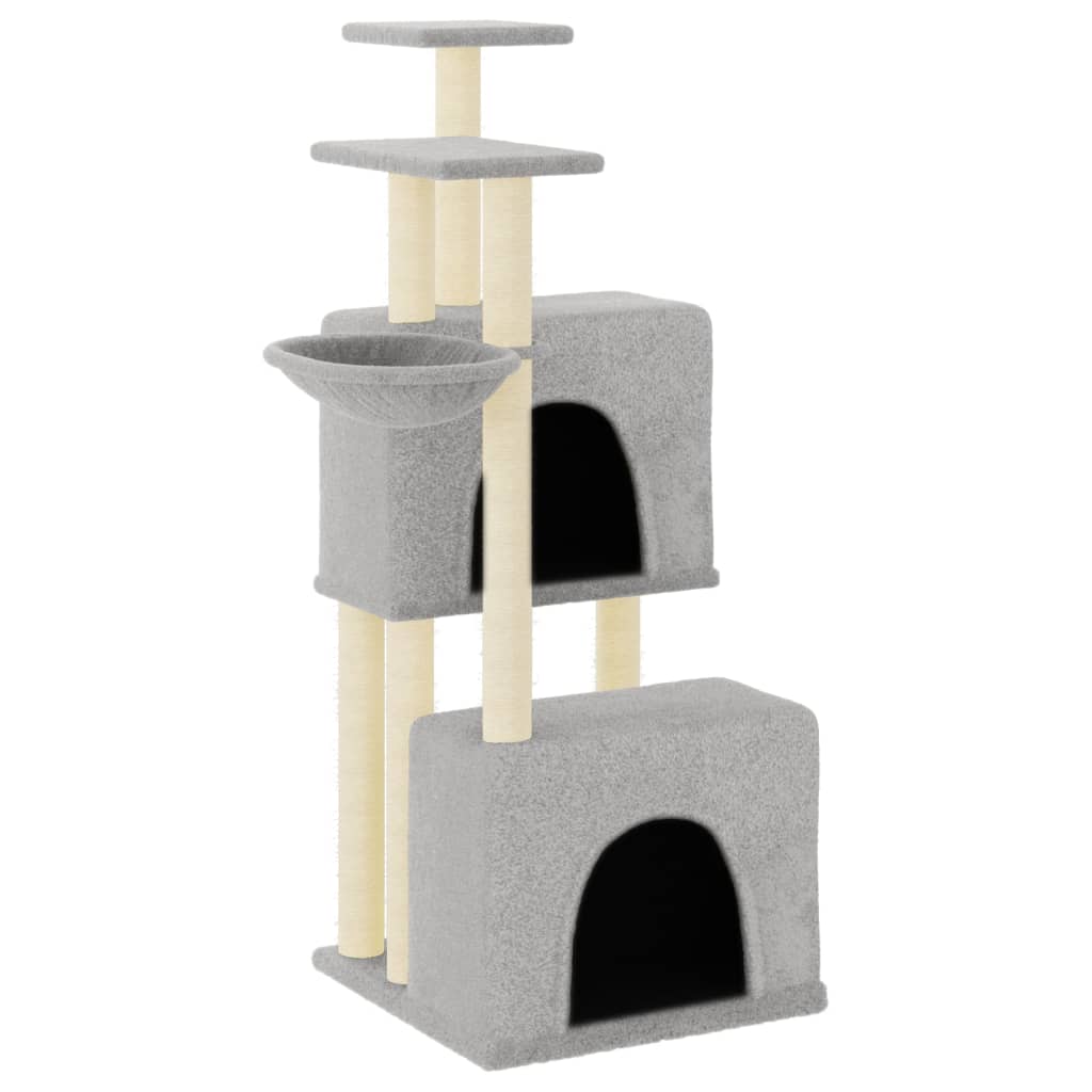 Cat Tree With Sisal Scratching Posts 122 Cm
