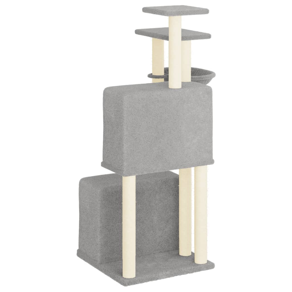 Cat Tree With Sisal Scratching Posts 122 Cm