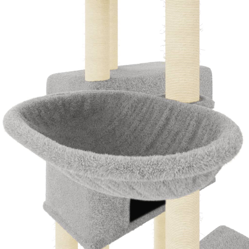 Cat Tree With Sisal Scratching Posts 122 Cm