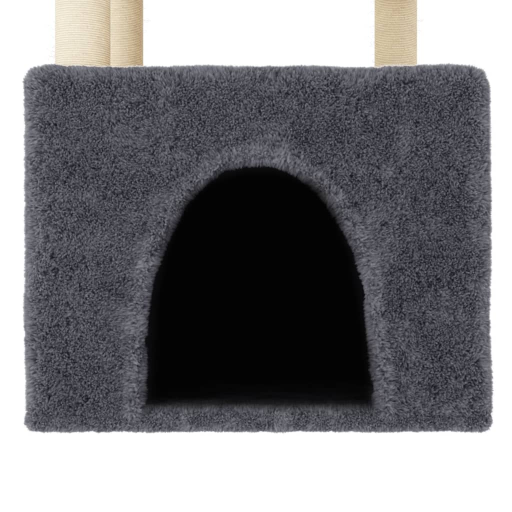Cat Tree With Sisal Scratching Posts 109.5 Cm