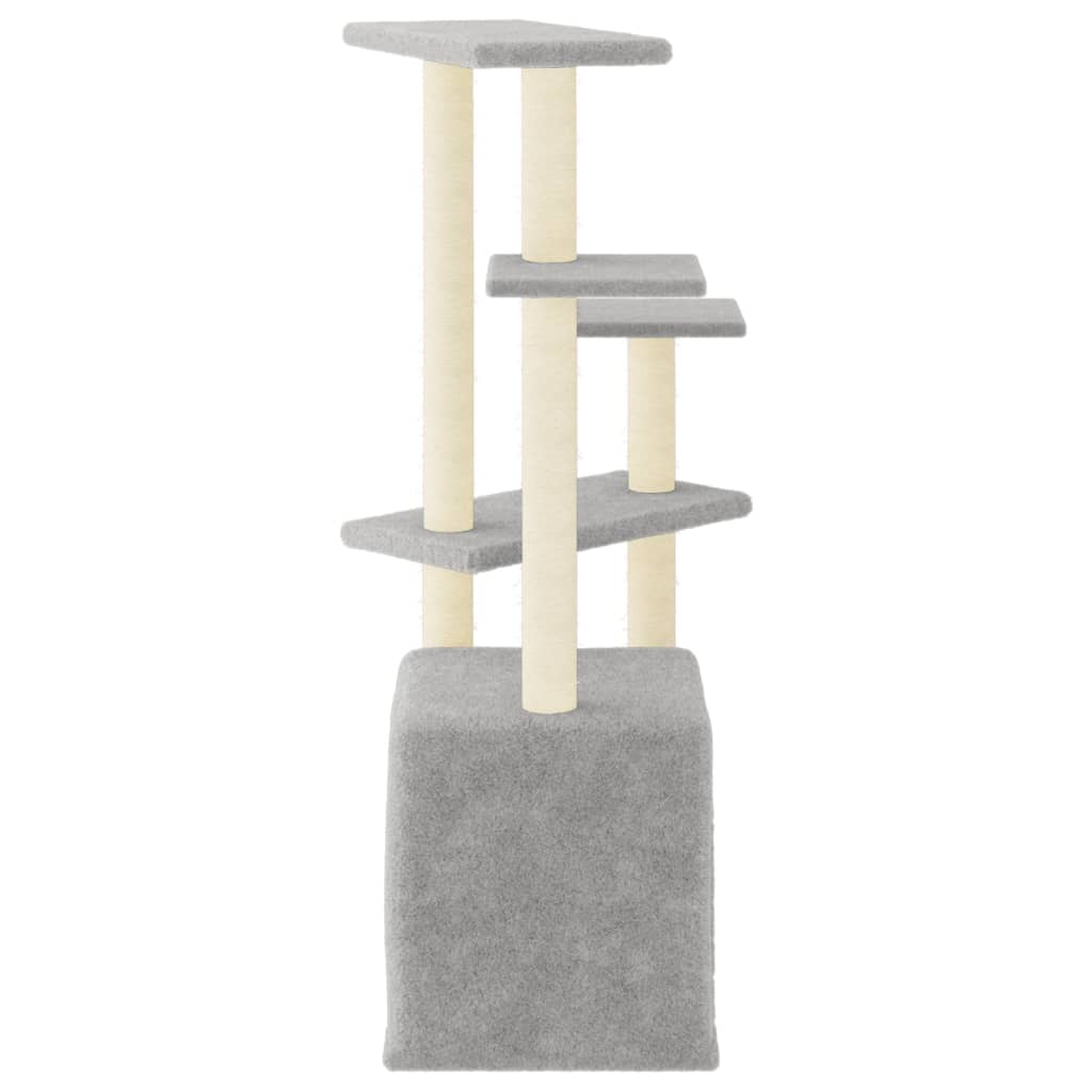 Cat Tree With Sisal Scratching Posts 107.5 Cm