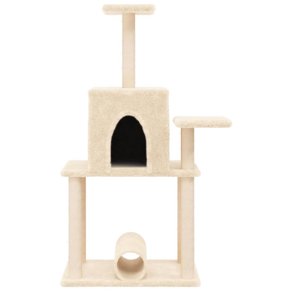 Cat Tree With Sisal Scratching Posts 122 Cm