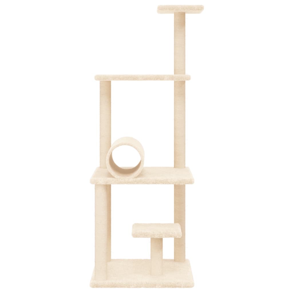 Cat Tree With Sisal Scratching Posts 136 Cm