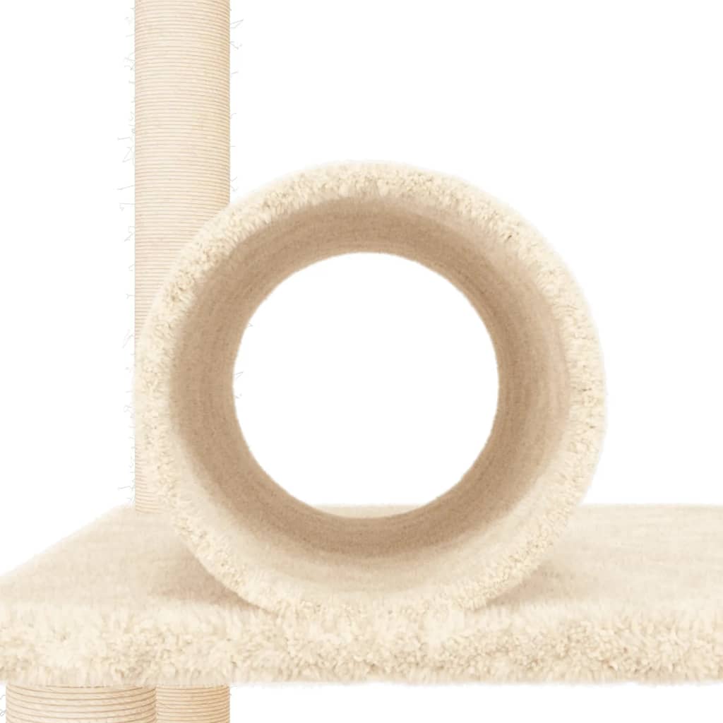 Cat Tree With Sisal Scratching Posts 136 Cm