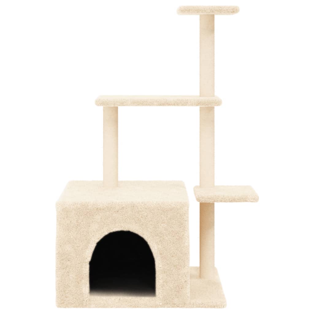 Cat Tree With Sisal Scratching Posts 110 Cm