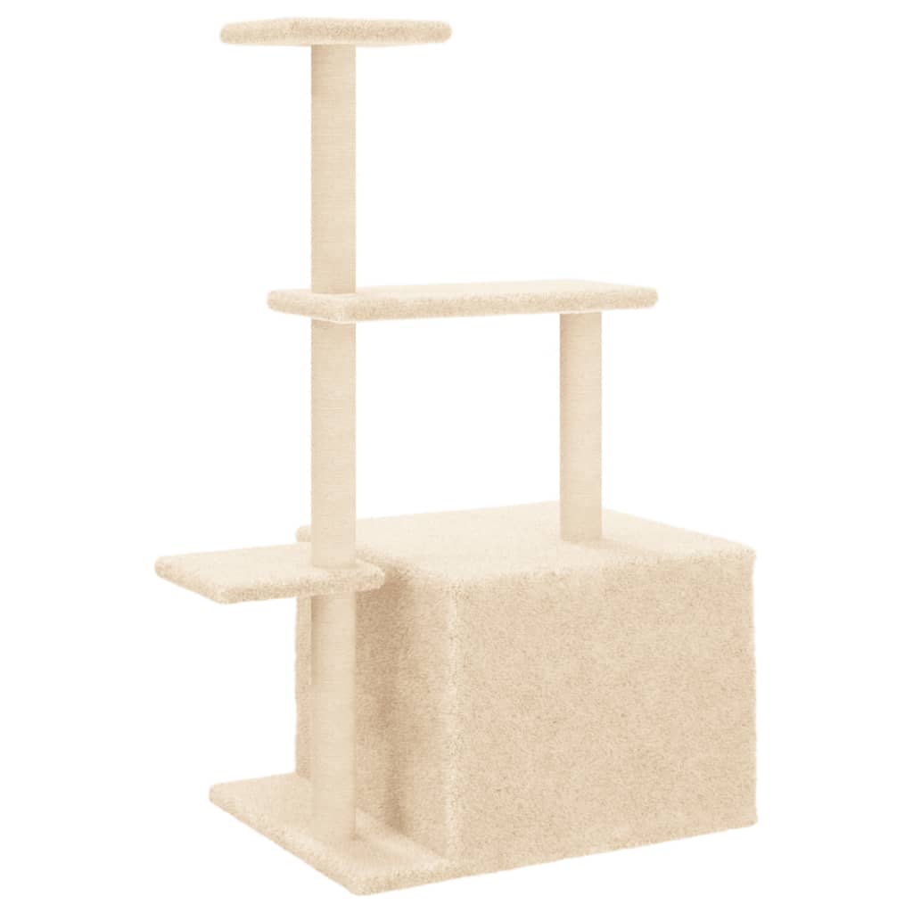 Cat Tree With Sisal Scratching Posts 110 Cm