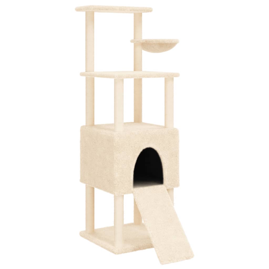 Cat Tree With Sisal Scratching Posts 153 Cm