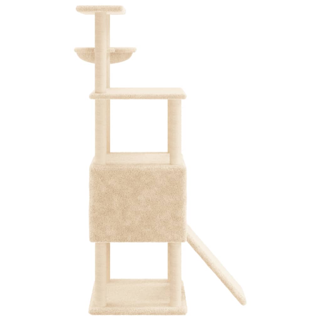 Cat Tree With Sisal Scratching Posts 153 Cm
