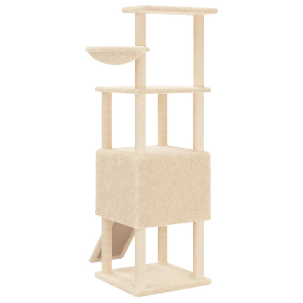Cat Tree With Sisal Scratching Posts 153 Cm