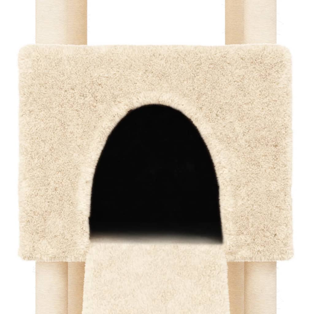 Cat Tree With Sisal Scratching Posts 153 Cm