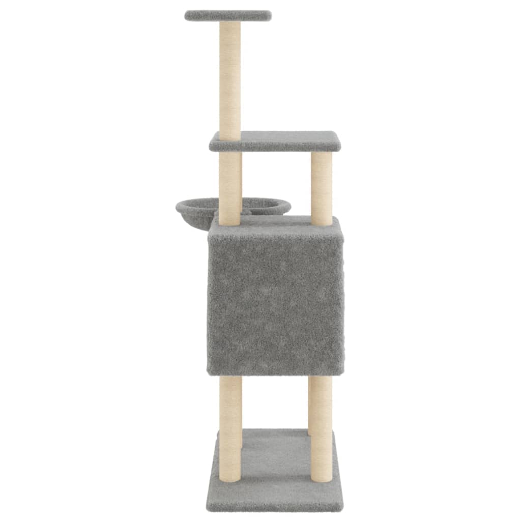 Cat Tree With Sisal Scratching Posts 131 Cm