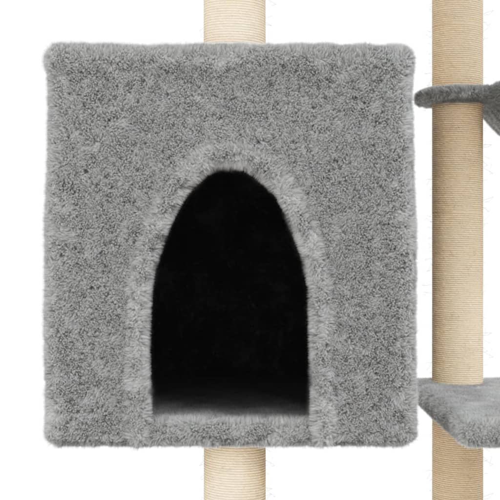 Cat Tree With Sisal Scratching Posts 131 Cm