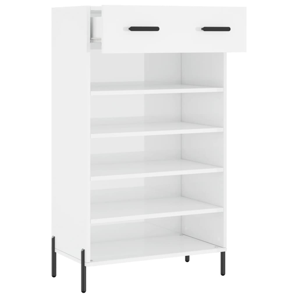 Shoe Cabinet 60X35X105 Cm Engineered Wood