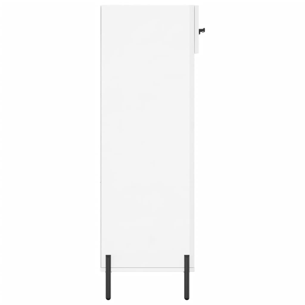 Shoe Cabinet 60X35X105 Cm Engineered Wood