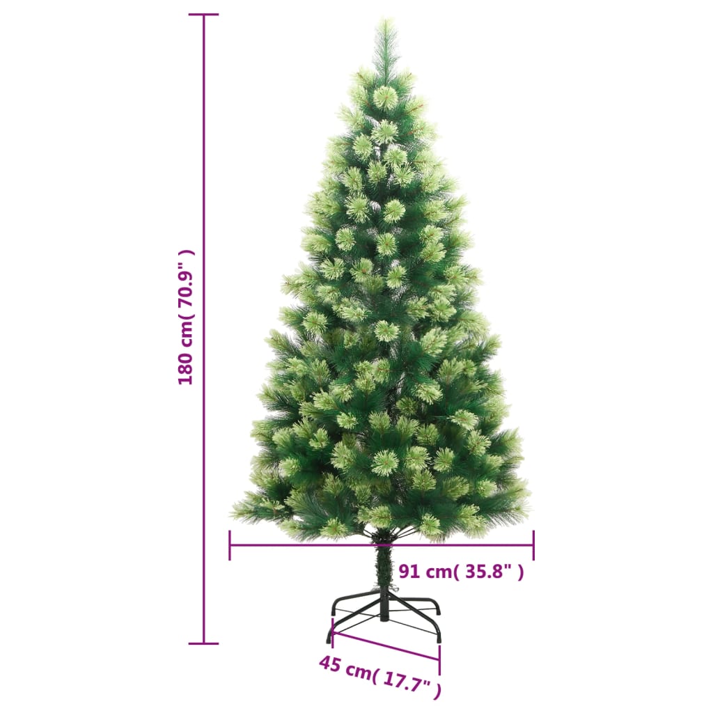 Artificial Hinged Christmas Tree With Stand